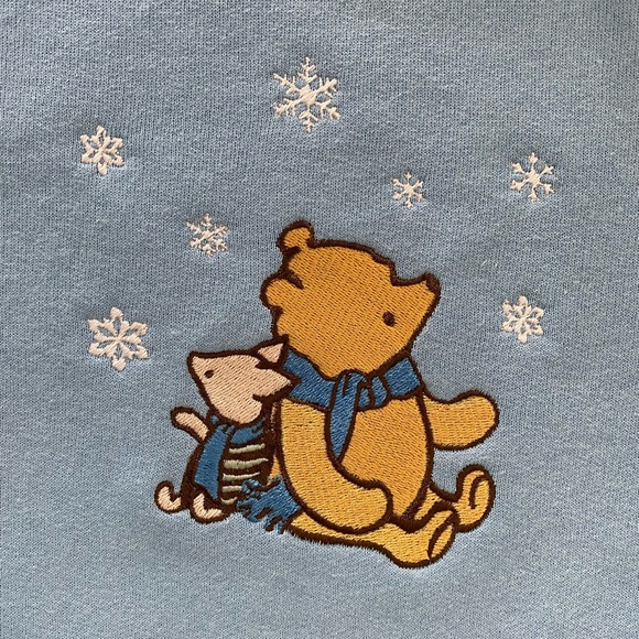 Winnie the Pooh Winter Embroidered Sweatshirt - Picture 4 of 4